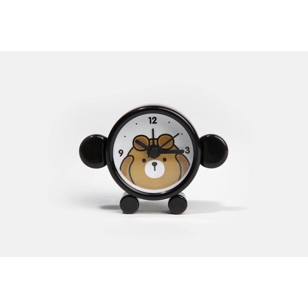 Đồng Hồ Để Bàn ARTBOX Hàn Quốc Nhỏ Gọn Bằng Kim Loại Màu Đen