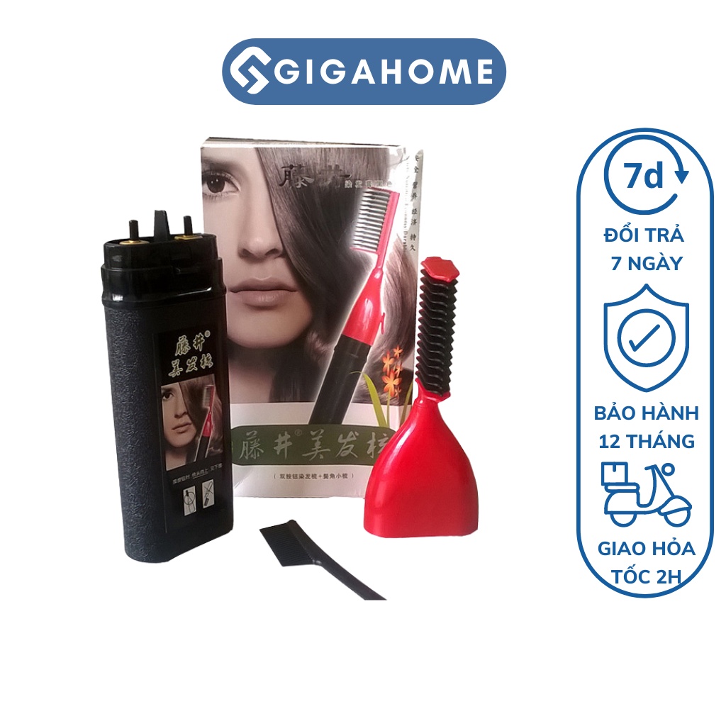 Lược Chải Nhuộm Tóc Đen Thông Minh GIGAHOME Nhanh Chóng, Tiện Lợi 2817