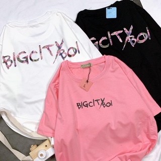 Áo Thun Tay Ngắn UNISEX BIGCITY COUPLE BOY GIRL - Hình chụp thật (Đủ size M-L-XL-XXL)