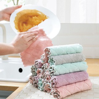 [ Giá Quá Sốc ] Combo 10 khăn lau đa năng 2 lớp ,mịn, siêu thấm nước