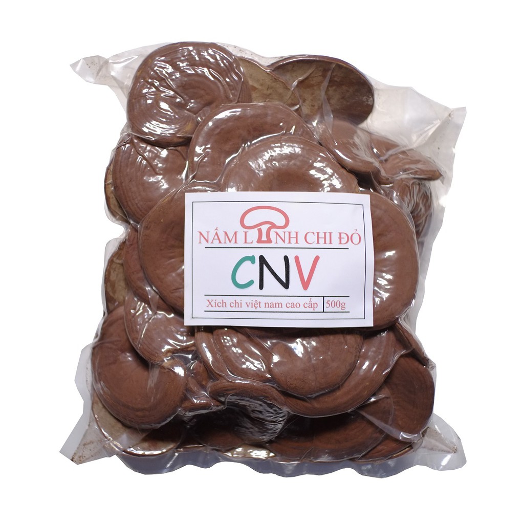 Nấm linh chi đỏ CNV 500g (Giống nấm xích chi)