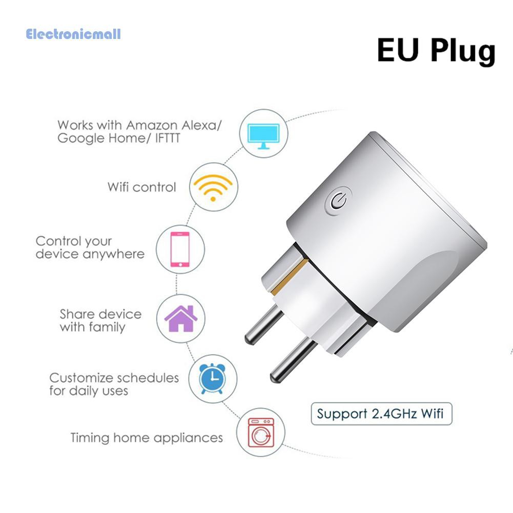 Phích Cắm Thông Minh 2.4g Wifi Không Ổ Cắm Eu