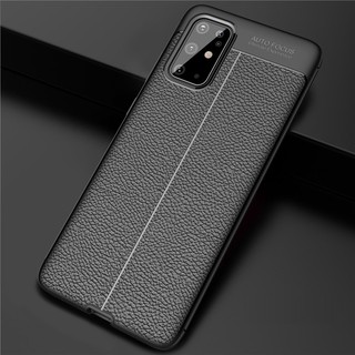 Ốp lưng Samsung Galaxy S20 Plus/ S20+ Silicon giả da chống sốc Auto Focus ( Đen )