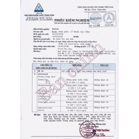 Bộ baybela Hàn quốc tặng thỏi phấn nền 3D Hàn Quốc