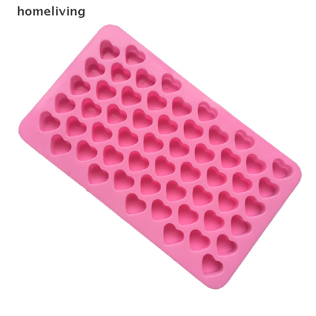 Khuôn Silicone Làm Đá / Sô Cô La / Bánh Kẹo Hình Trái Tim Mini 3D DIY