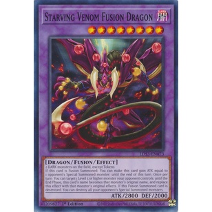 Thẻ bài Yugioh - TCG - Starving Venom Fusion Dragon / LDS3-EN073'