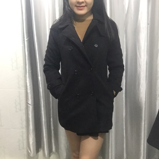 Áo khoác dạ Hàn Quốc secondhand