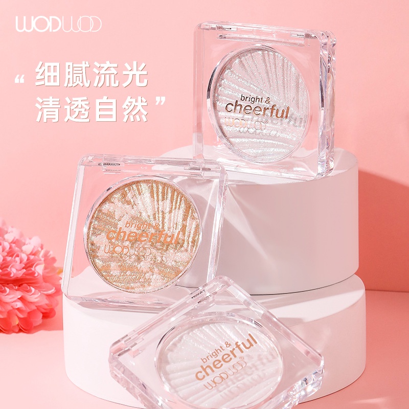 Phấn Highlight Làm Sáng Da Tự Nhiên Ba Chiều Thương Hiệu Wodwod