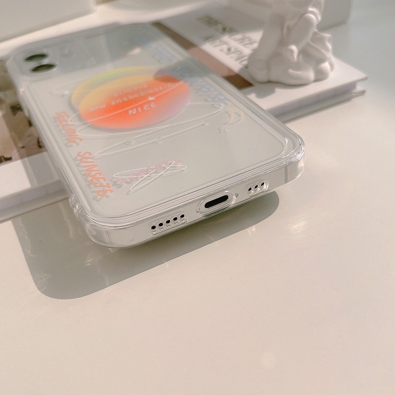 (SIÊU RẺ) Ốp lưng iphone trong limited sunrise  7plus/8/8plus/x/xr/xs/11/12/13/pro/max/plus/promax