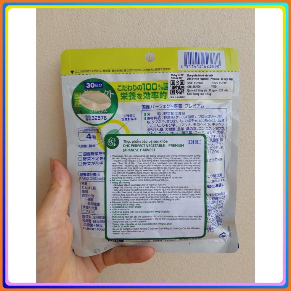 [60 Ngày] Combo Viên uống DHC Giảm Mụn - nóng Trong 60 Ngày (Kẽm & Rau Củ) [CHO KIỂM HÀNG] | BigBuy360 - bigbuy360.vn