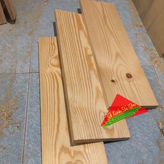 Com bo 3 tấm gỗ thông mới đẹp dài 50cm, rộng 14cm, dày 1.3cm thích hợp làm kệ treo, kệ ốp tường, trang trí, decorde