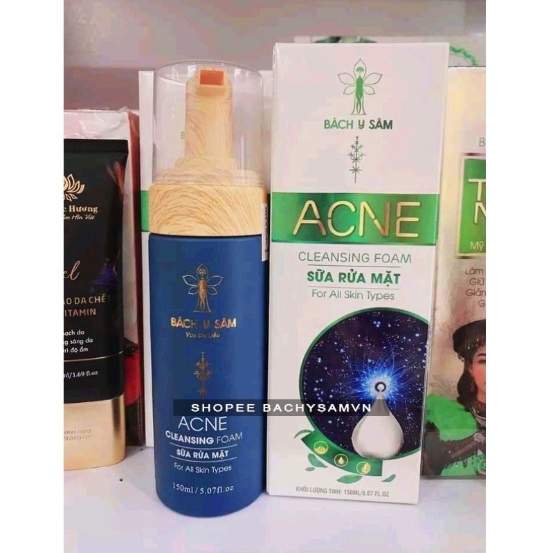 Sữa rửa mặt Bách Y Sâm _ Bạch Linh