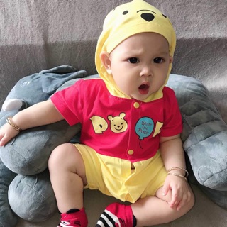 Bộ body hình thú siêu đáng yêu cho bé