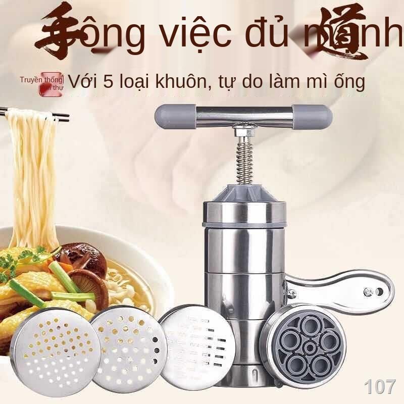 EHướng dẫn sử dụng gia đình Máy ép mì bằng thép không gỉ Máy ép mì Wowo Máy ép mì Bằng tay Máy ép mì Một đến năm Khuôn