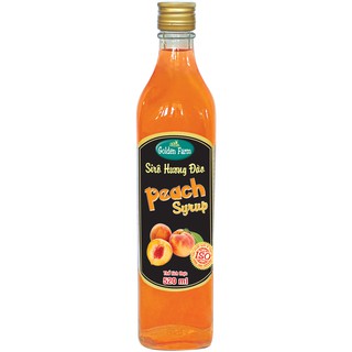 Siro GoldenFarm Đào 520ml