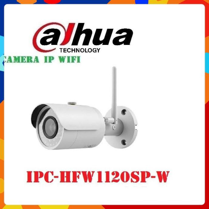 Camera  Giám Sát, Camera IP Wifi 1.3MP DAHUA DH-IPC-HFW1120SP-W - Hàng chính hãng