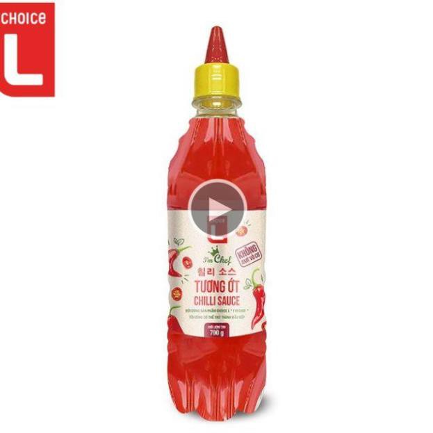 Tương ớt Choice L chai lớn chai 500ml - Healthy