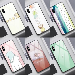 Ốp lưng kính Samsung Galaxy Note 8 Note 9 Note 10 Note 10 Plus in hình CUTE