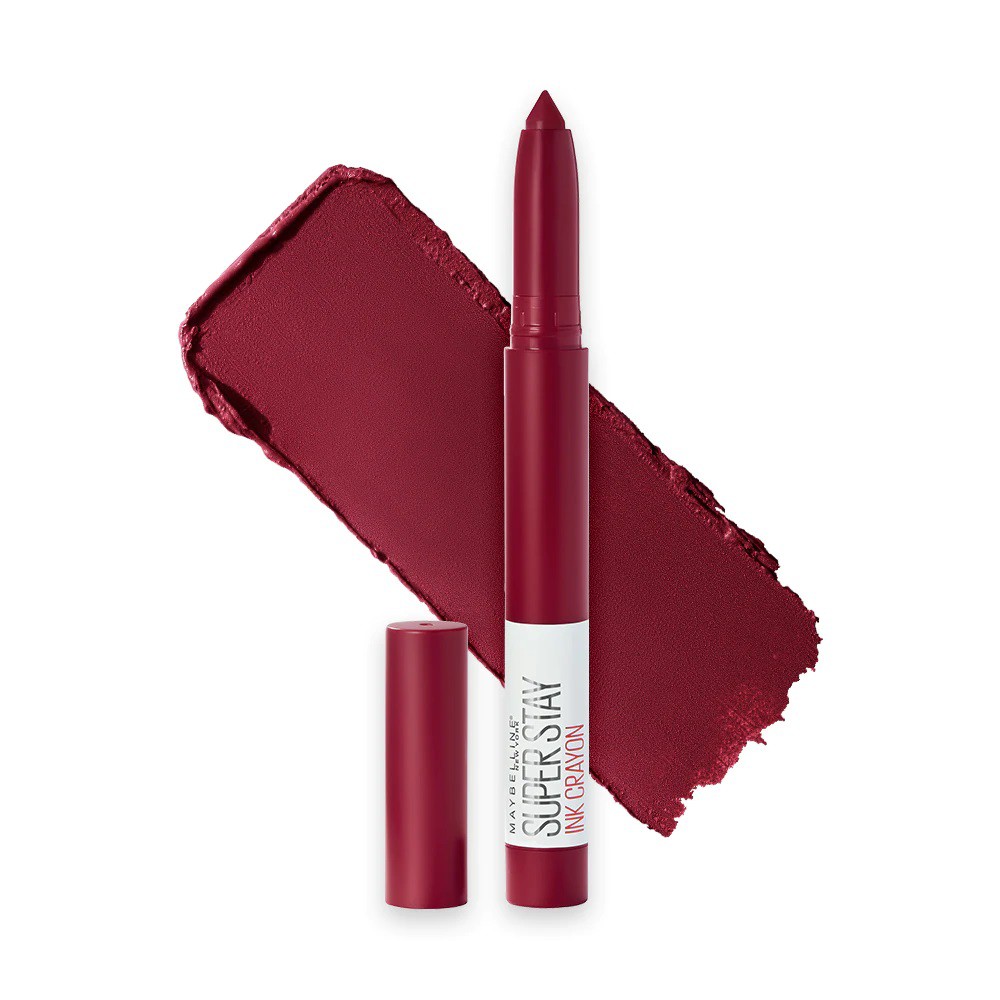 Maybeline - Son bút chì mịn lì lâu trôi Superstay Ink Crayon Matte Lipstick 1.2g