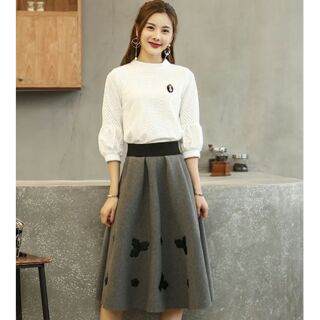 Set váy đầm dự tiệc cưới trẻ trung cho thu đông