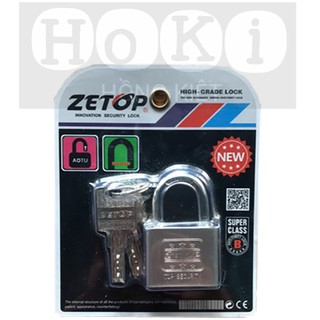 Ổ khóa Zetop 4 phân màu Bạc