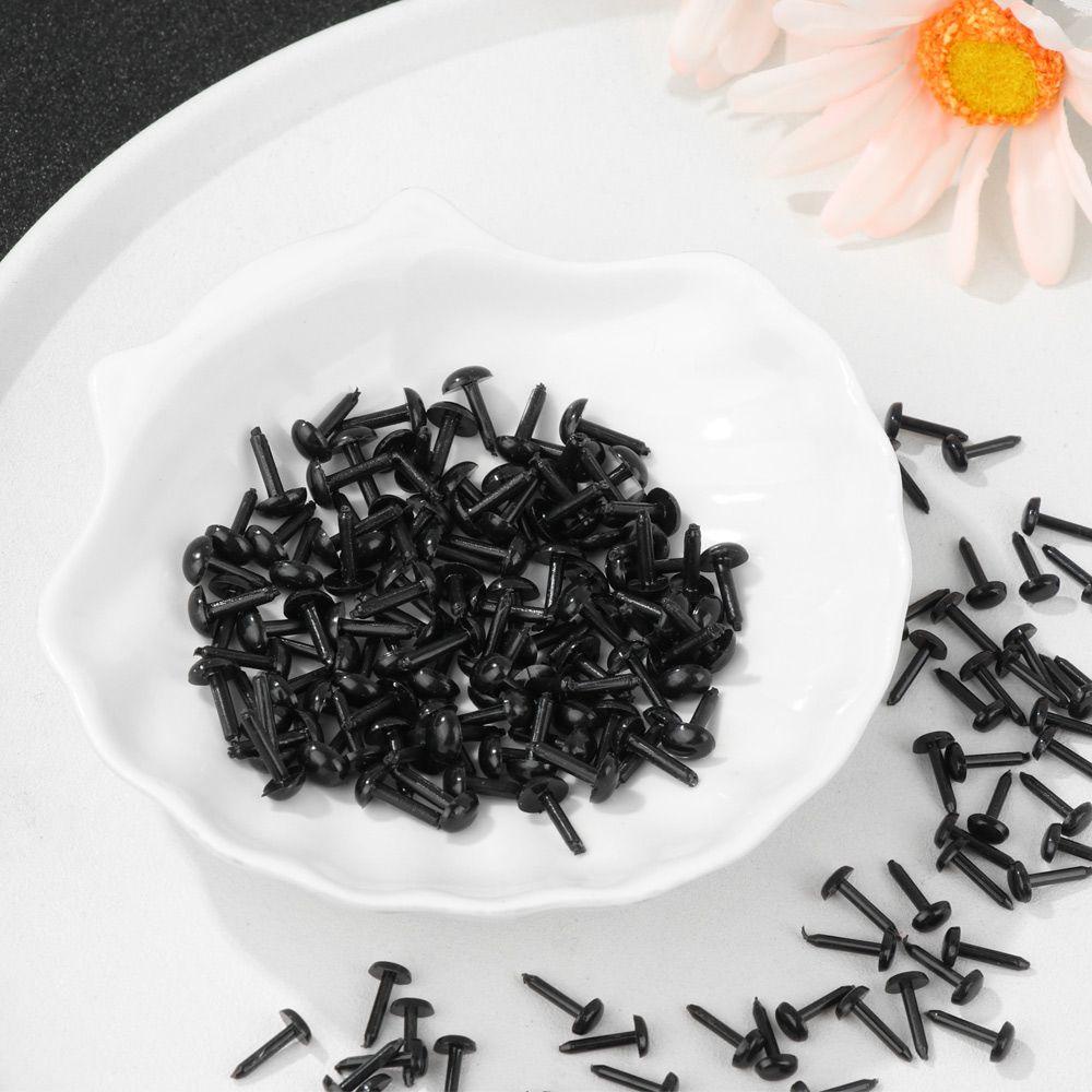 Túi 100 Mũi Nhựa Hình Oval Kích Thước 4X5MM / 5X7MM Dùng Làm Phụ Kiện DIY Cho Thú Cưng