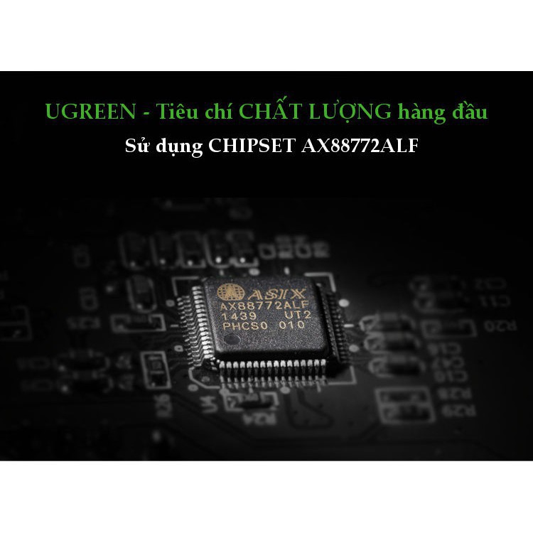 Cáp chuyển đổi USB Type C sang Lan Ugreen 30287 cao cấp - Hapugroup