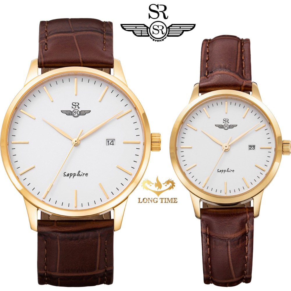 Đồng hồ nam nữ SRWATCH SG3001.4602CV - SL3001.4602CV Mặt kính Sapphire , chống chầy chống nước , BH 24 tháng