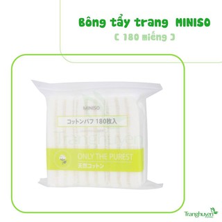 Bông tẩy trang Miniso