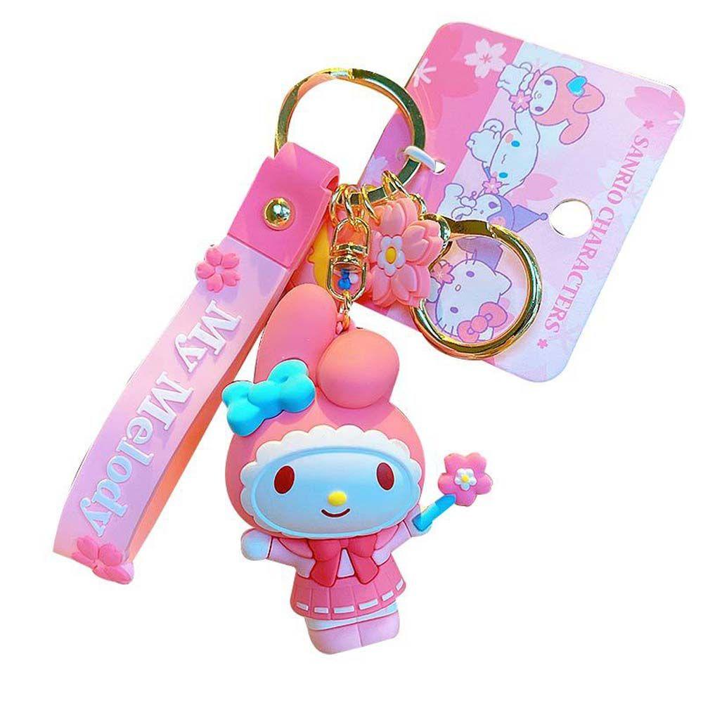Móc Khóa Hình Mèo Kitty / Cinnamoroll / My Melody / My Melody Dễ Thương Xinh Xắn