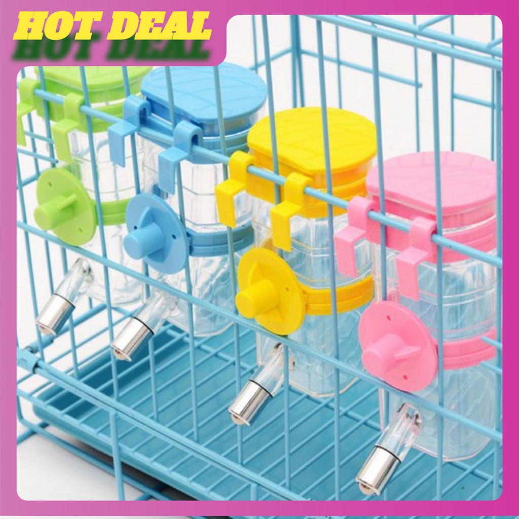 Bình nước bi treo chuồng tự động cao cấp - dung tich 400ml và 550ml