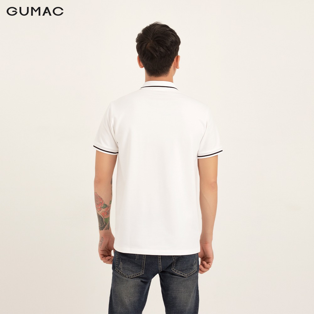 Áo thun polo nam túi đắp GUMAC thiết kế basic trẻ trung ATNB166 | BigBuy360 - bigbuy360.vn