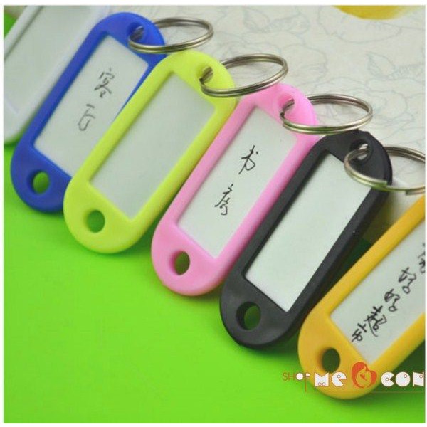 Bộ 8 móc treo chìa khóa thông minh có thẻ tên hàng xuất Nhật