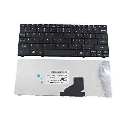 Bàn phím Laptop Acer Aspire One D255 D255E D257 D260 D270 D532H NAV50 NAV51 NAV70 màu đen - hàng nhập khẩu