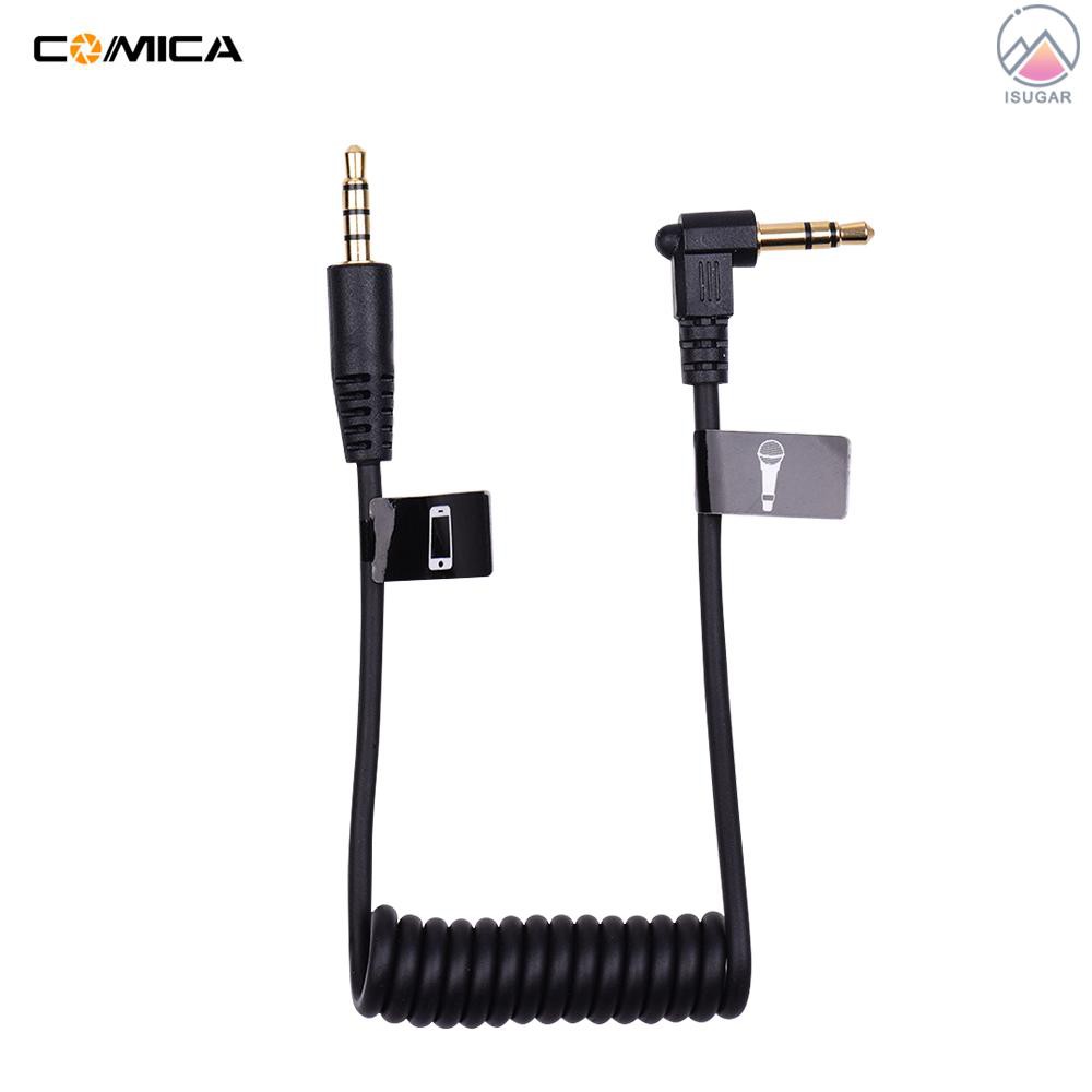 COMICA CVM-D-SPX Female 3.5mm Audio Cable Converter Microphone Cable Adapter for    Smartphone iPad