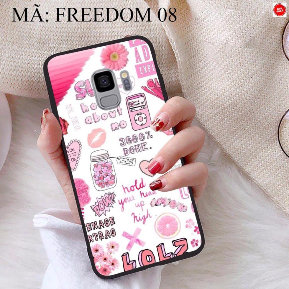 <Giảm giá> Ốp lưng Samsung S9 viền dẻo TPU BST Phong Cách Freedom