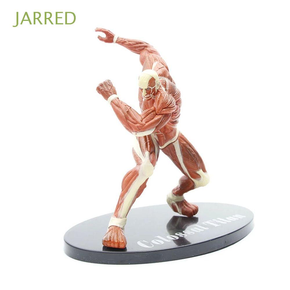 BRAUN Mô hình nhân vật phim Attack on Titan 16cm bằng PVC