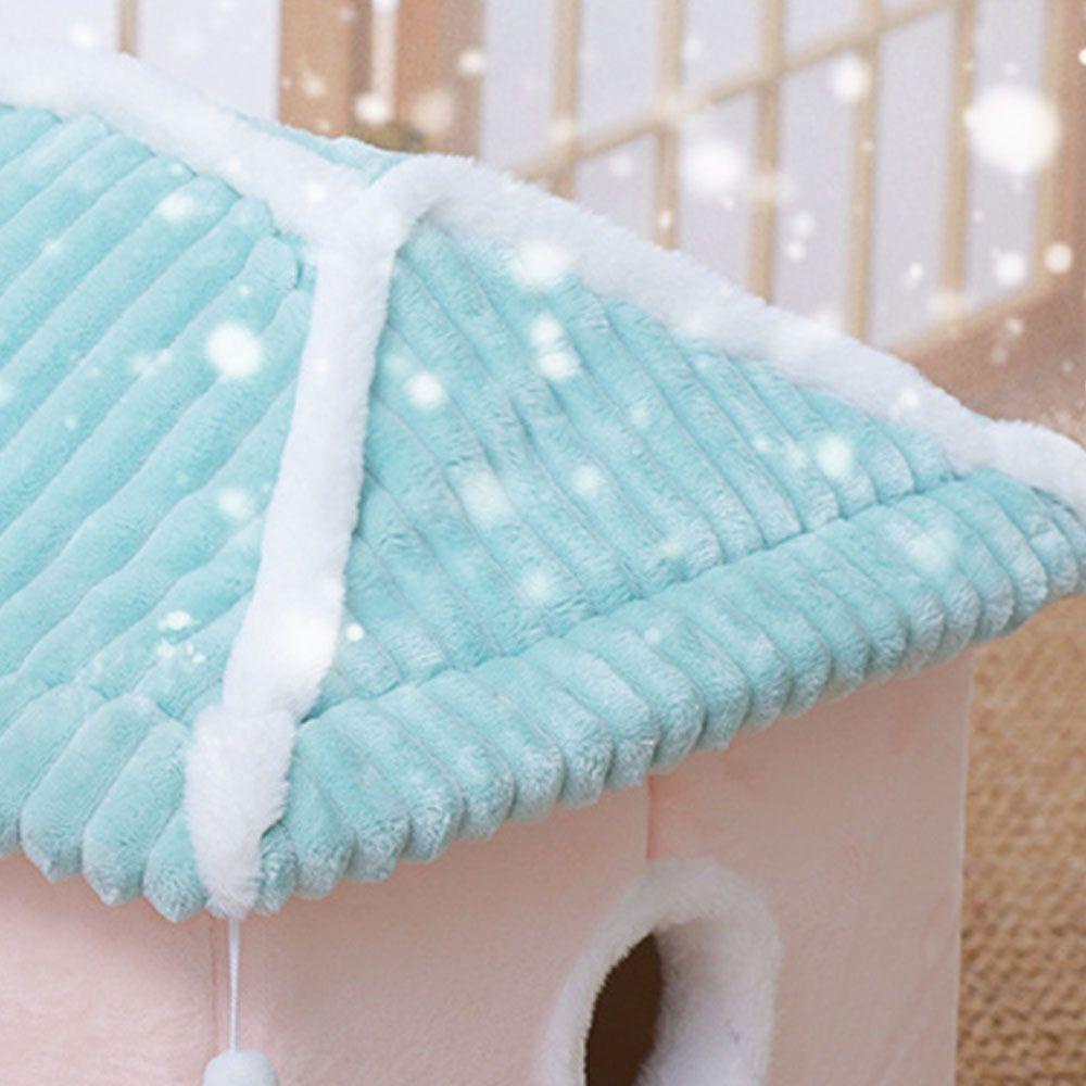 YIYU Tổ Ngủ Giữ Ấm Mùa Đông Dễ Thương Cho Thú Cưng