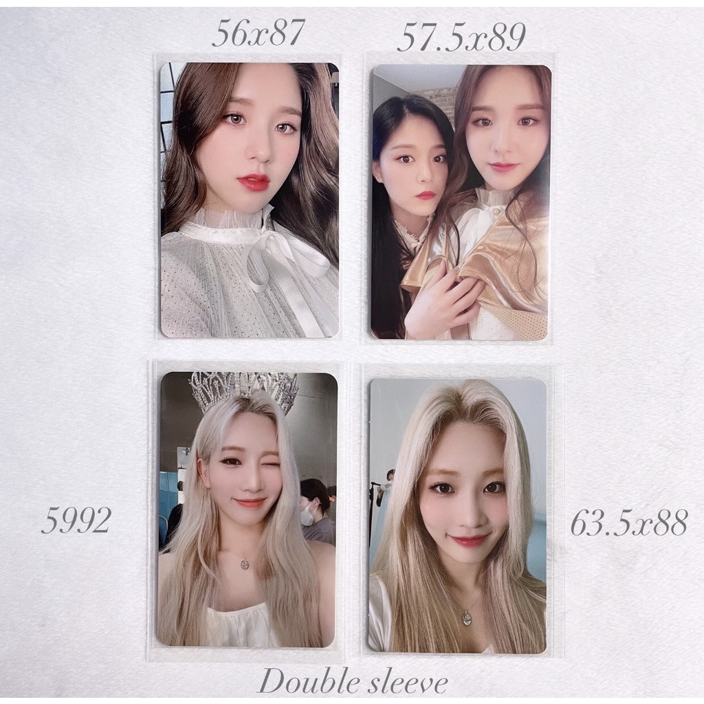 SLEEVE CARD POPCORN SIÊU DÀY KHÔNG DÁN - BỌC ĐỰNG BÀI, ẢNH, THẺ