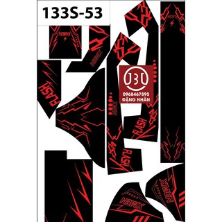 tem trùm xe điện 133S 53