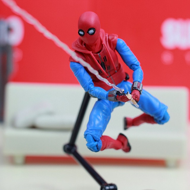 Mô hình Spider Man Homemade Suit Shf Homecoming