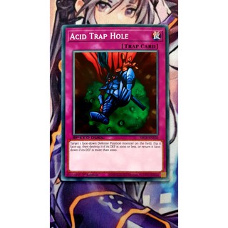 [ Đậu Phộng ] Thẻ Bài Yugioh Trap - Acid Trap Hole - SBCB-EN102 - Common