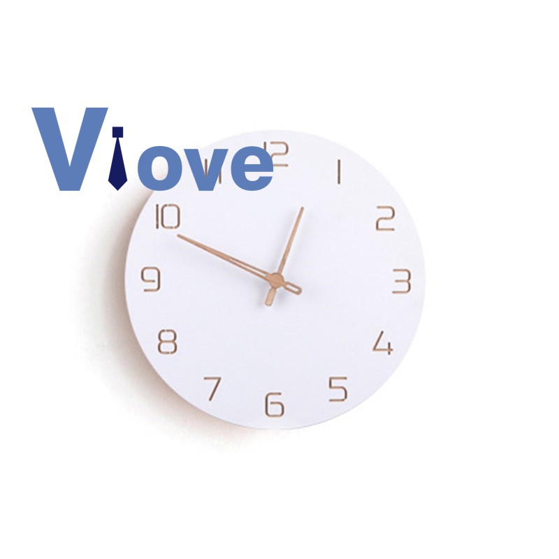 Nordic 3D Wooden Large Wall Clock ern Design Home Décor