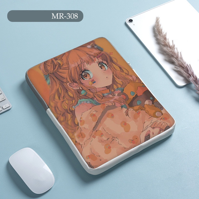 WayYoung/ XTL Túi Da Đựng Laptop Chống Sốc Chống Thấm Nước In Họa Tiết Hoạt Hình Cho Inspiron Air Pro 10 11 12 13 14 15 inch