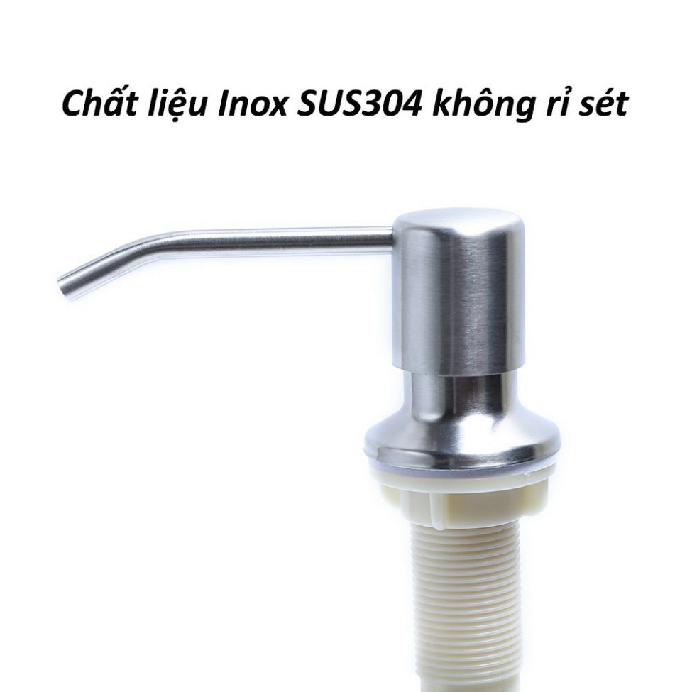 Bơm hút dầu rửa bát xà phòng có vòi xịt lắp chìm bồn rửa bát bồn cầu tiện lợi cho gia đình