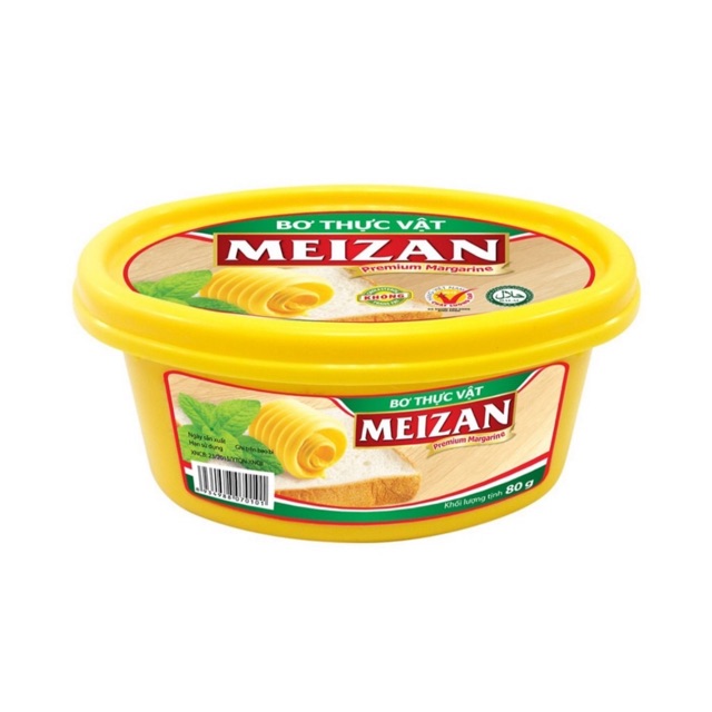 Bơ Thực Vật Meizan 80g - 200g - 800g
