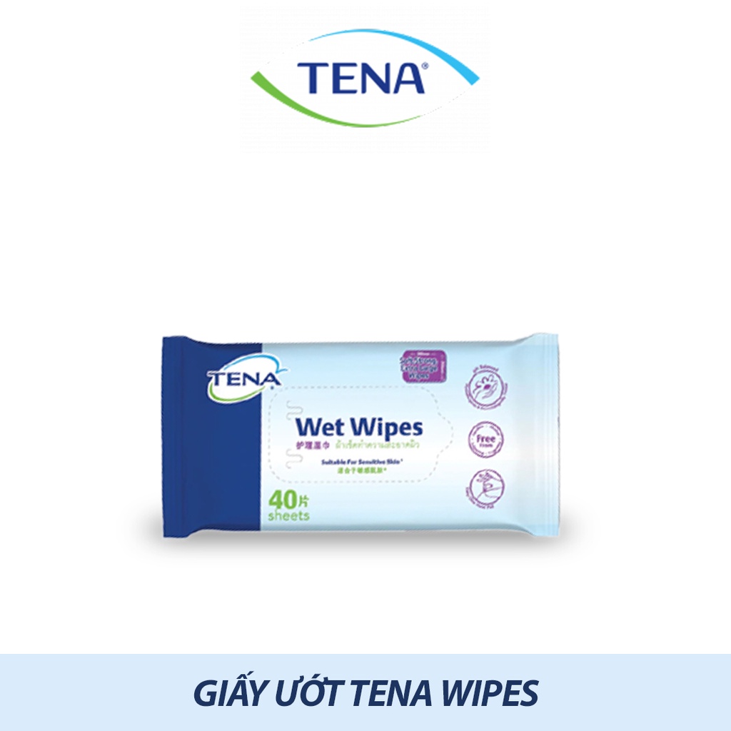 Khăn ướt Tena Wipes Cao Cấp