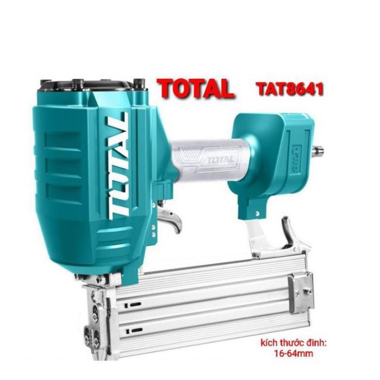Súng bắn đinh bê tông TOTAL TAT8641 dụng cụ bắn đinh dùng hơi 70pcs, 18-64mmx2,2mm, 0,5-0,8Mpa (75-116Psi), 18-64mm