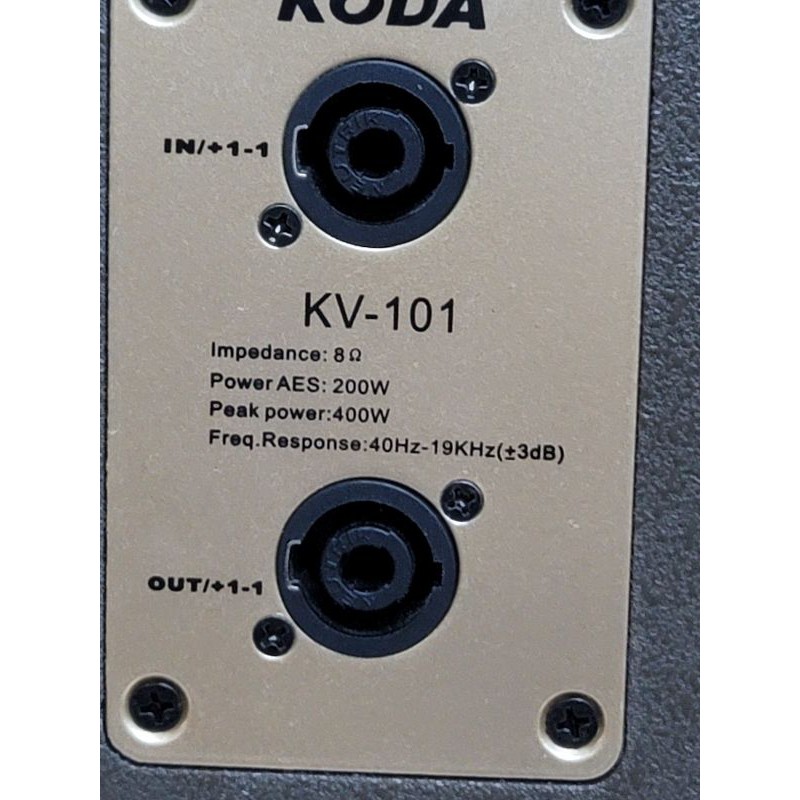 loa koda KV 101 full bass 25 treble kèn