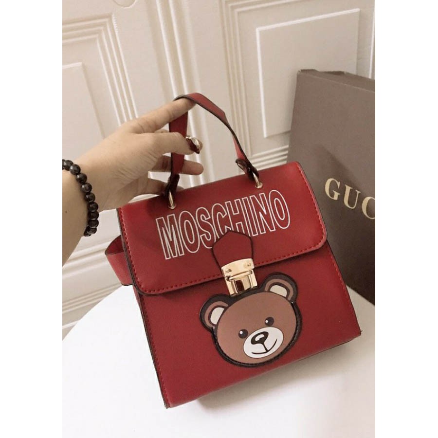 Túi đéo chéo nữ đầm dự tiệc Moschinol FE90 Shalla
